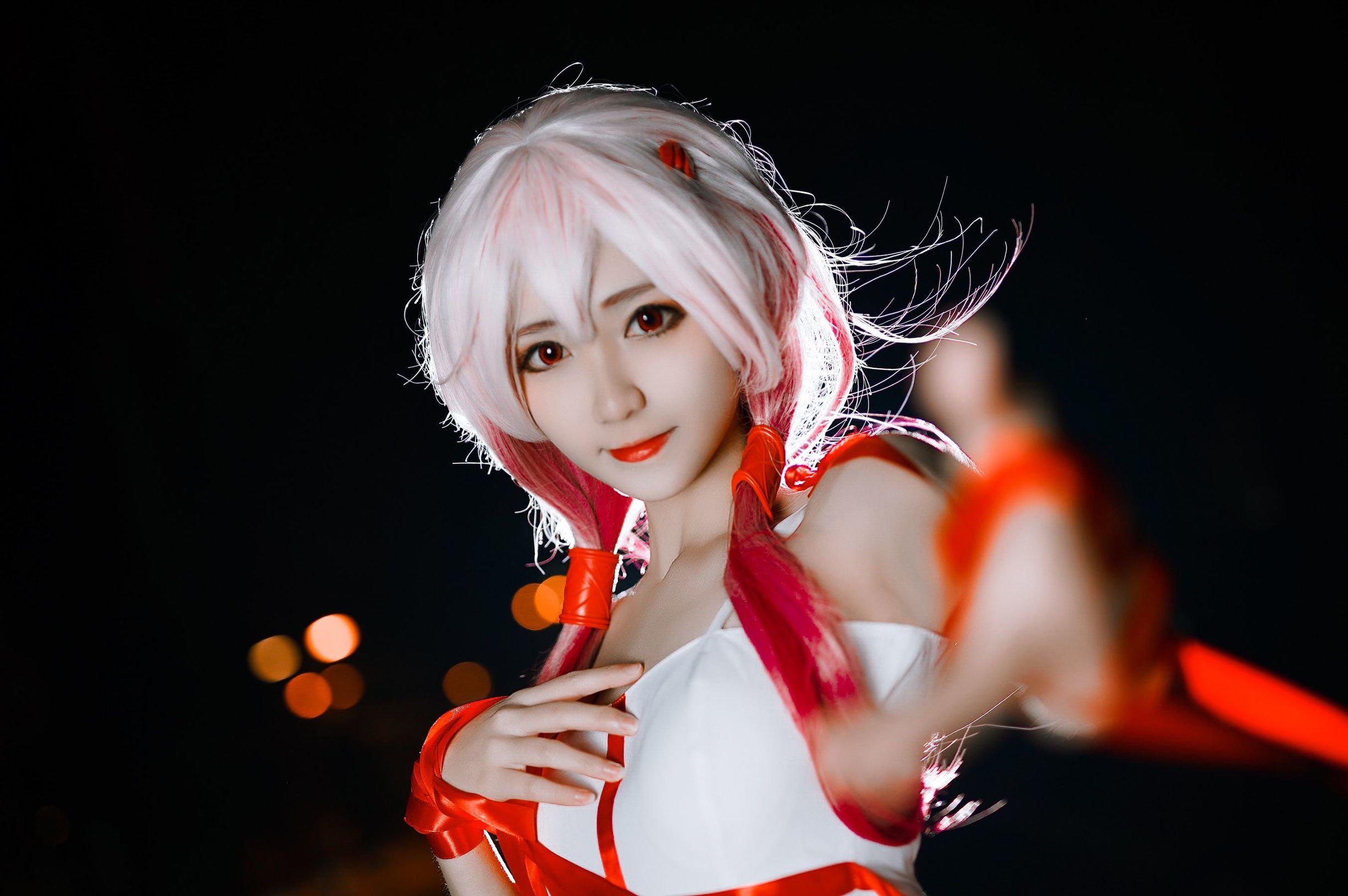 [Cosplay写真]动漫博主南桃Momoko楪祈白裙插图7